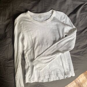 Leset Pointelle Slim Fit Longsleeve